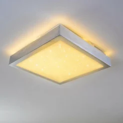 Plafonnier Sora Star LED Blanc, 1 lumière