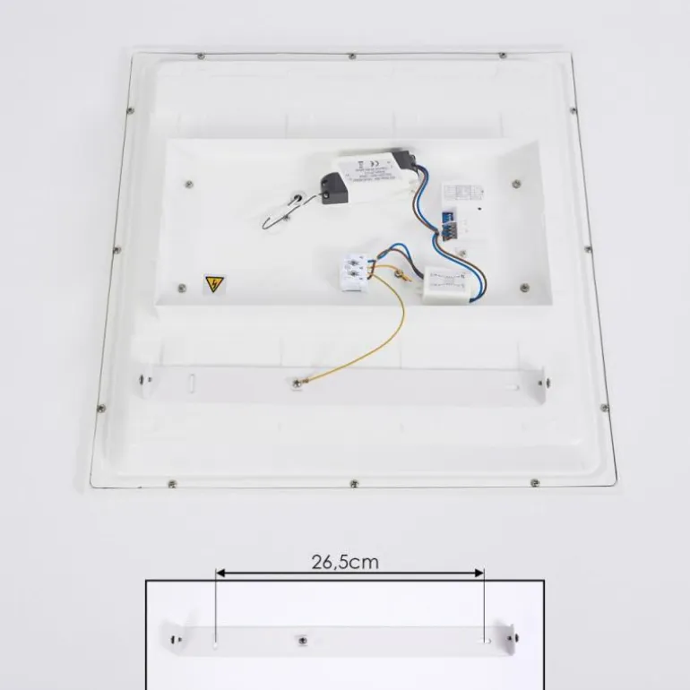 Plafonnier Sordos LED Blanc, 1 lumière, Détecteur de mouvement