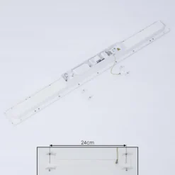Plafonnier Sordos LED Blanc, 1 lumière, Détecteur de mouvement