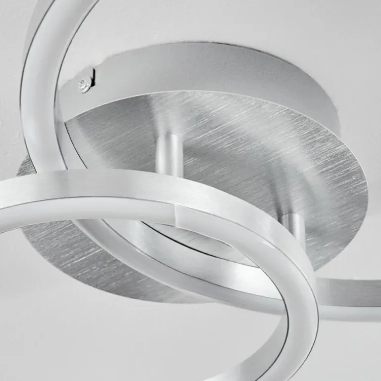 Plafonnier Sorte LED Nickel mat, 1 lumière