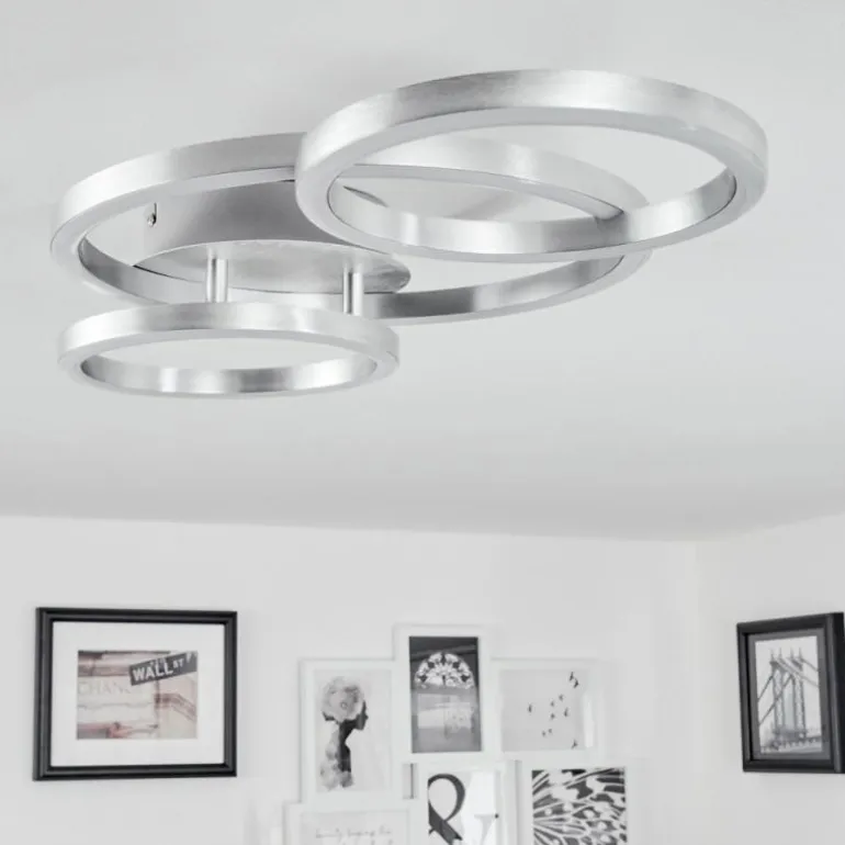 Plafonnier Sorte LED Nickel mat, 1 lumière