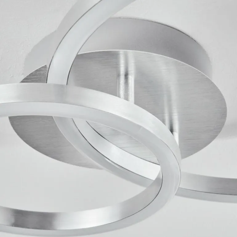 Plafonnier Sorte LED Nickel mat, 1 lumière