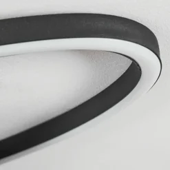 Plafonnier Sorte LED Noir, Blanc, 1 lumière