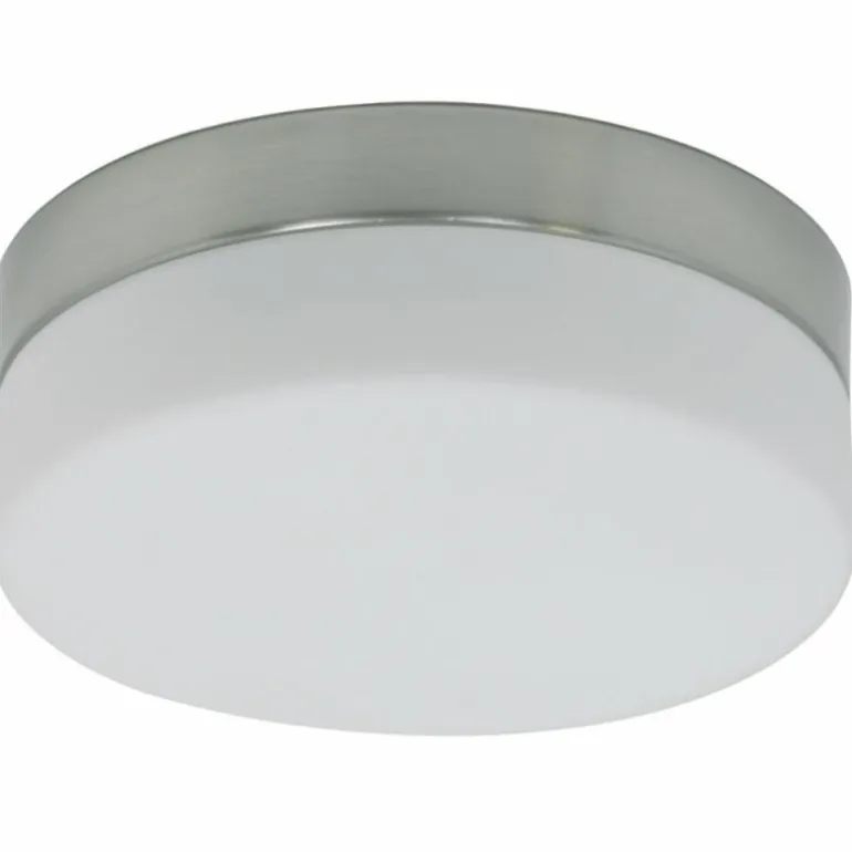 Plafonnier Steinhauer Ceiling and wall LED Acier inoxydable, 1 lumière