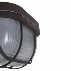 Plafonnier Steinhauer Mexlite Brun, 1 lumière