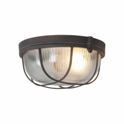 Plafonnier Steinhauer Mexlite Brun, 1 lumière