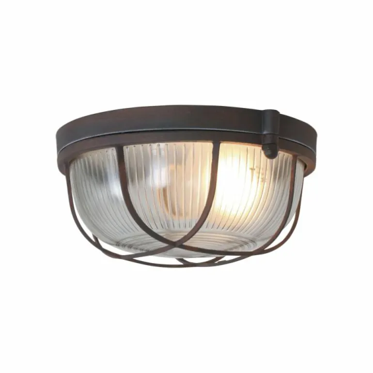 Plafonnier Steinhauer Mexlite Brun, 1 lumière