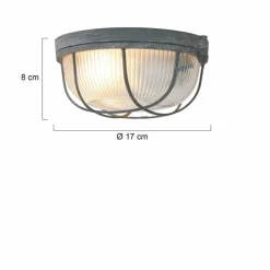 Plafonnier Steinhauer Mexlite Gris, 1 lumière