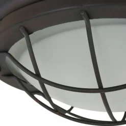 Plafonnier Steinhauer Mexlite Brun, 1 lumière