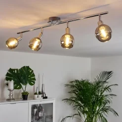 Plafonnier Stranderod Chrome, 4 lumières
