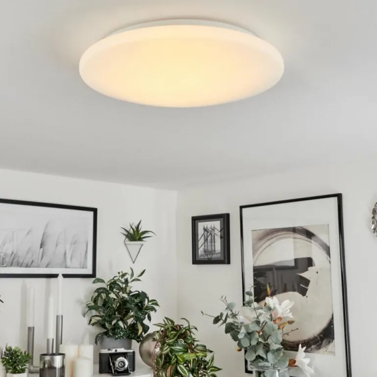 Plafonnier Stungchhveng LED Blanc, 1 lumière