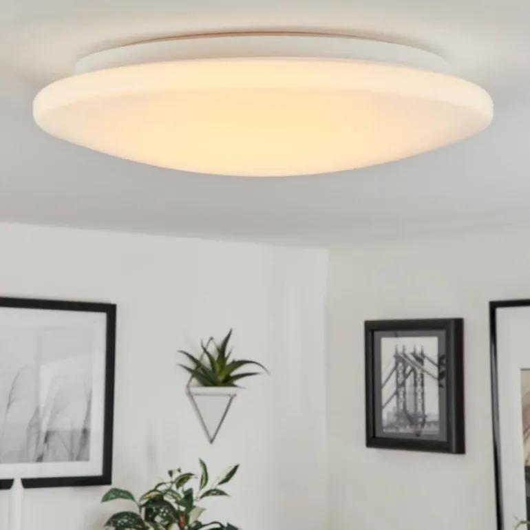 Plafonnier Stungchhveng LED Blanc, 1 lumière