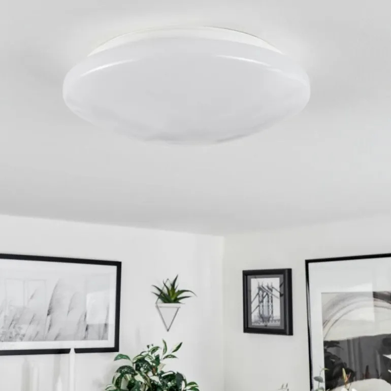 Plafonnier Stungchhveng LED Blanc, 1 lumière