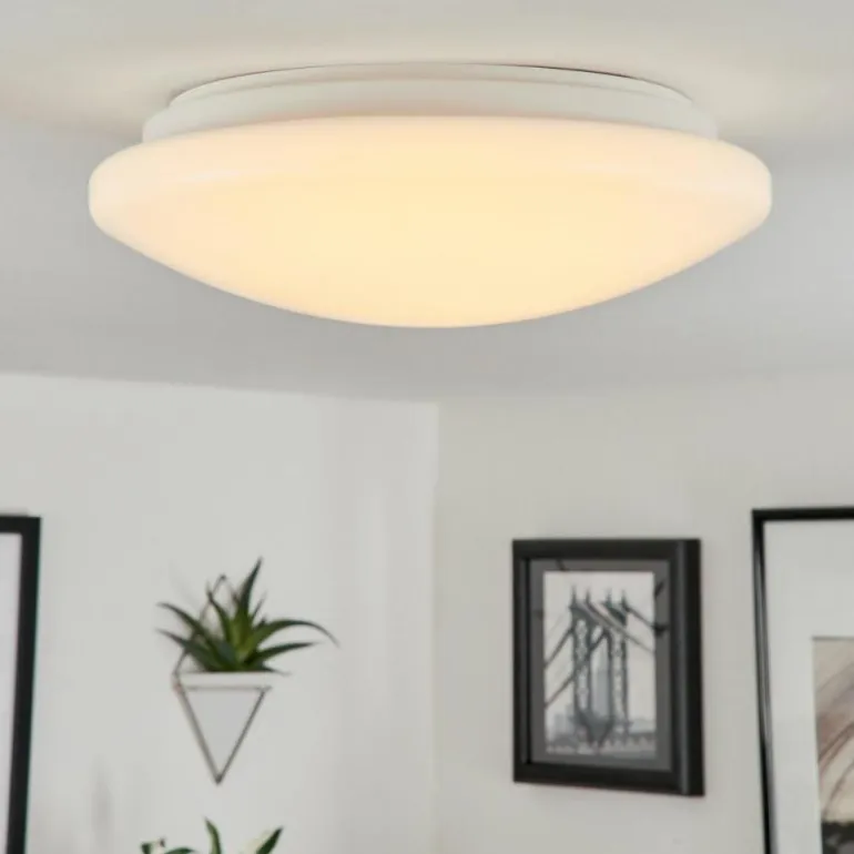 Plafonnier Stungchhveng LED Blanc, 1 lumière
