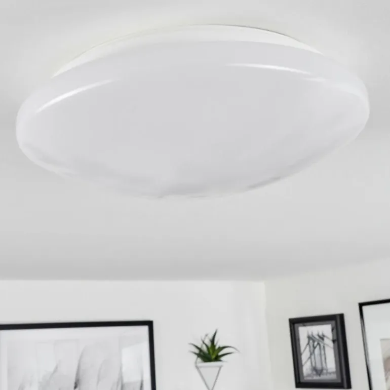 Plafonnier Stungchhveng LED Blanc, 1 lumière