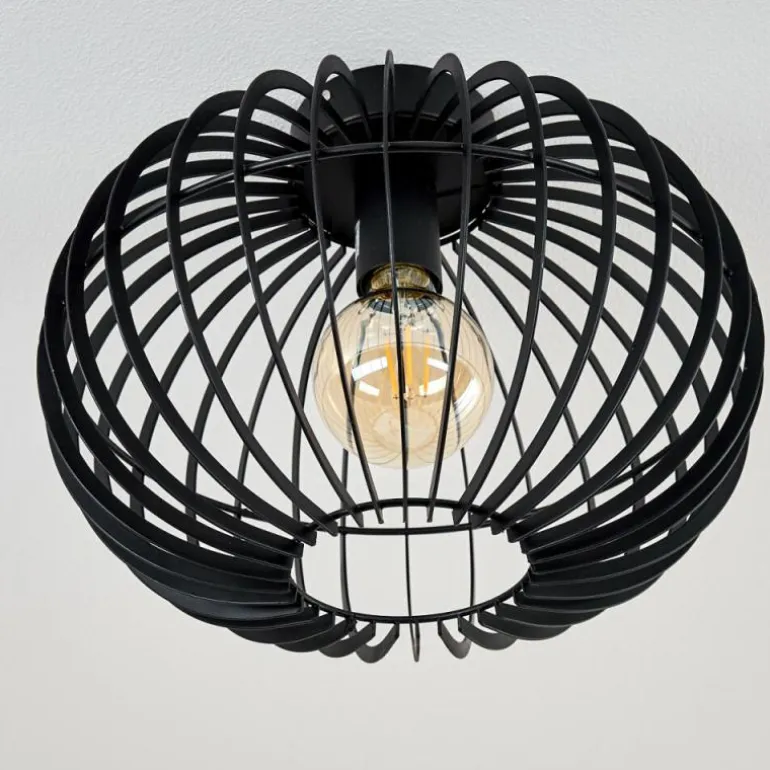 Plafonnier Svensbyn Noir, 1 lumière