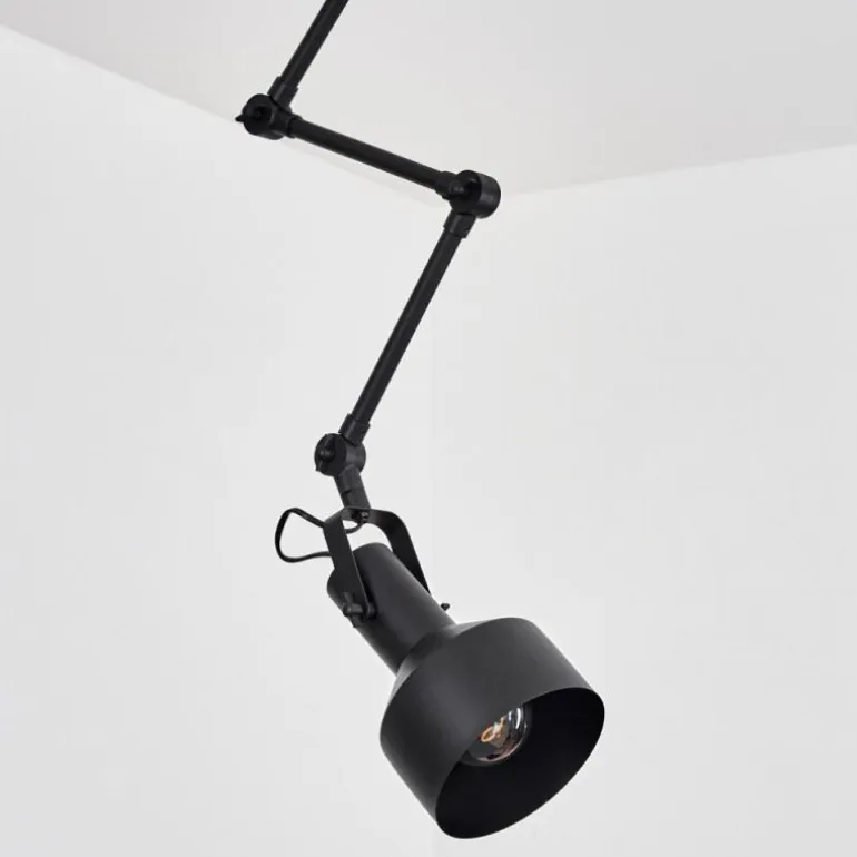 Plafonnier Tablazos Noir, 1 lumière