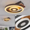 Plafonnier Taboneira LED Noir, 1 lumière