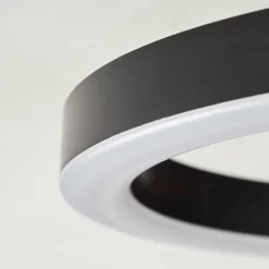 Plafonnier Taboneira LED Noir, 1 lumière