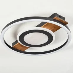 Plafonnier Taboneira LED Noir, 1 lumière