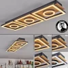 Plafonnier Taboneira LED Écru, Noir, 3 lumières