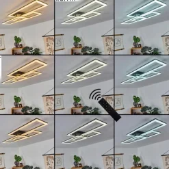 Plafonnier Taleta LED Noir, 1 lumière