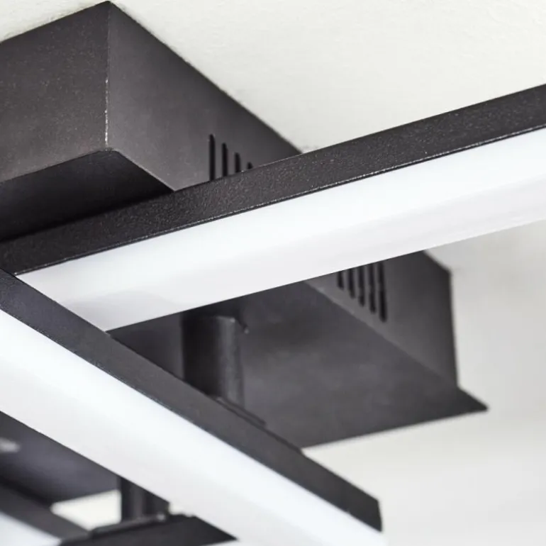 Plafonnier Taleta LED Noir, 1 lumière