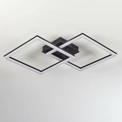 Plafonnier Taleta LED Noir, 1 lumière