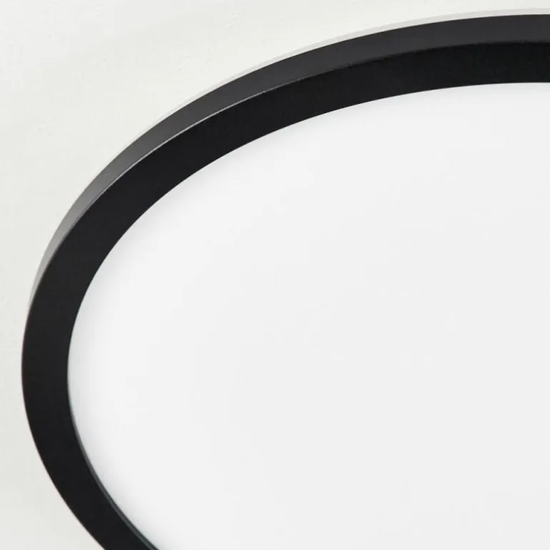 Plafonnier Tamesch LED Noir, 1 lumière
