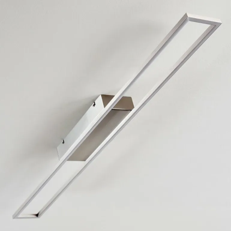Plafonnier Tampere LED Nickel mat, 4 lumières