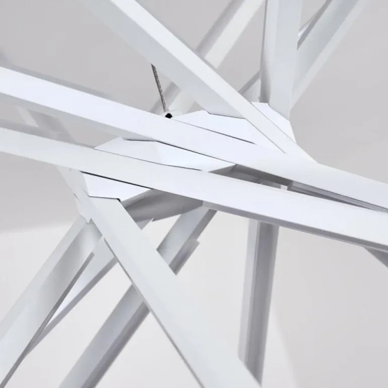 Plafonnier Teles LED Blanc, 1 lumière
