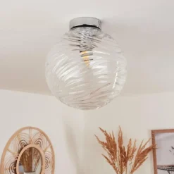Plafonnier Tomboul Chrome, 1 lumière
