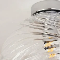 Plafonnier Tomboul Chrome, 1 lumière