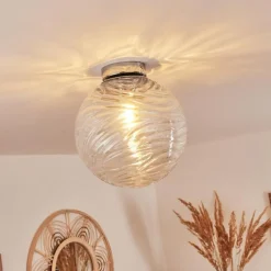 Plafonnier Tomboul Chrome, 1 lumière