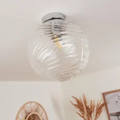 Plafonnier Tomboul Chrome, 1 lumière