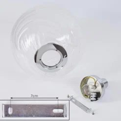 Plafonnier Tomboul Chrome, 1 lumière