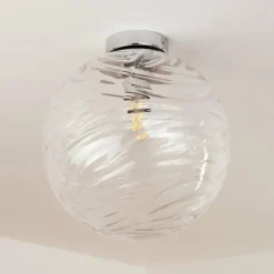 Plafonnier Tomboul Chrome, 1 lumière