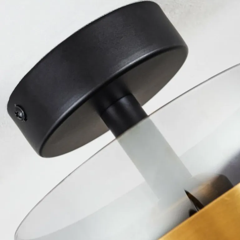 Plafonnier Traak Noir, 1 lumière