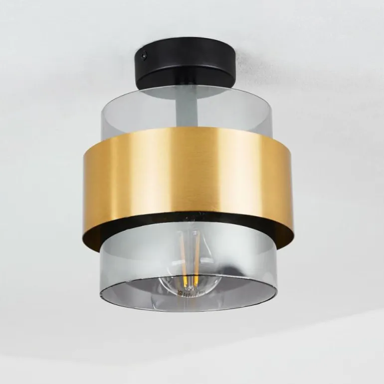 Plafonnier Traak Noir, 1 lumière