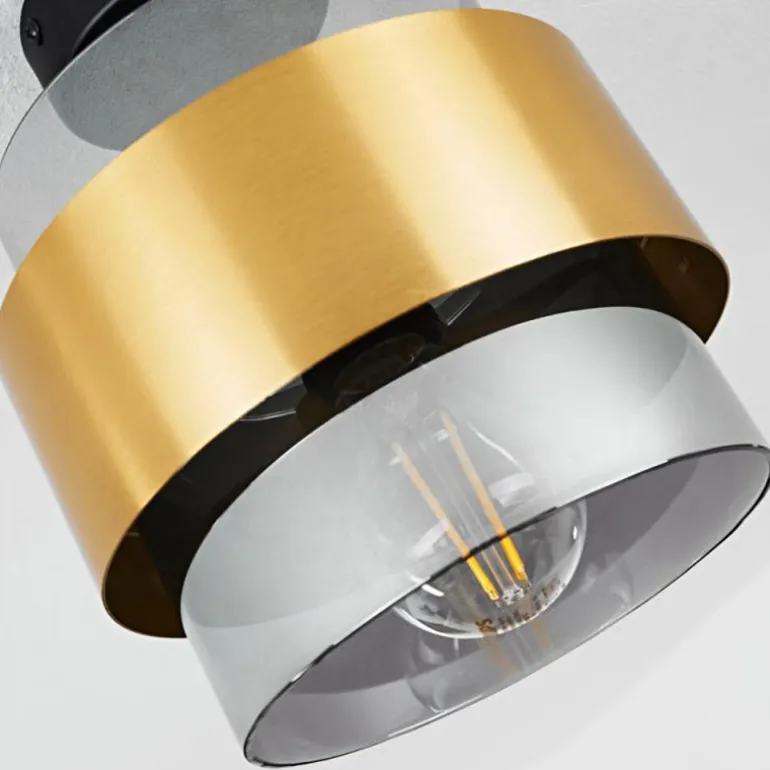 Plafonnier Traak Noir, 1 lumière