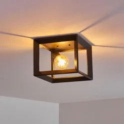 Plafonnier Traryd Noir, 1 lumière
