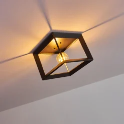 Plafonnier Traryd Noir, 1 lumière