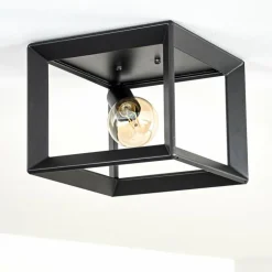 Plafonnier Traryd Noir, 1 lumière