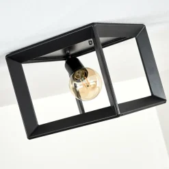 Plafonnier Traryd Noir, 1 lumière