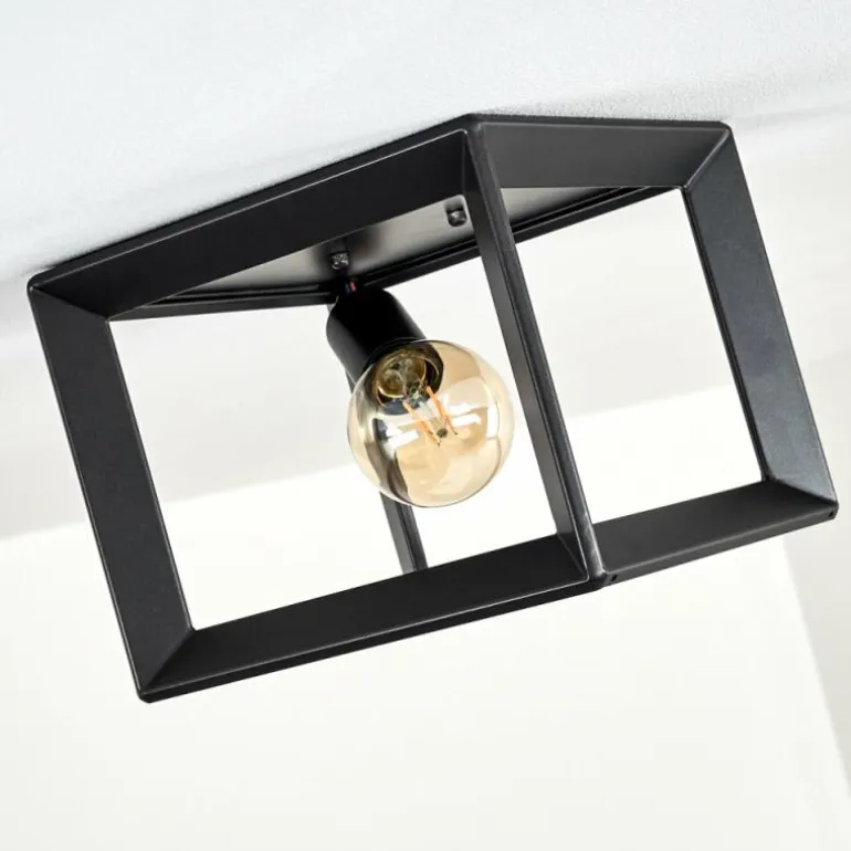 Plafonnier Traryd Noir, 1 lumière