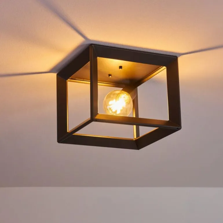 Plafonnier Traryd Noir, 1 lumière