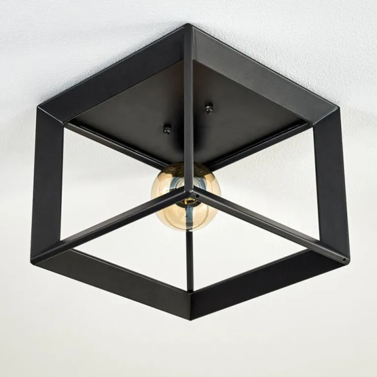 Plafonnier Traryd Noir, 1 lumière