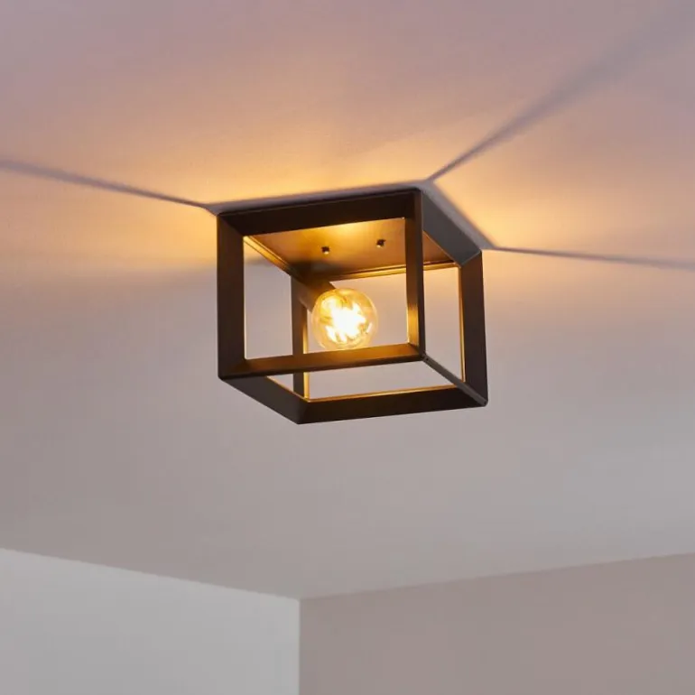 Plafonnier Traryd Noir, 1 lumière