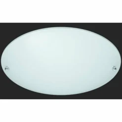 Plafonnier Trio 6196 Aluminium, Blanc, 1 lumière
