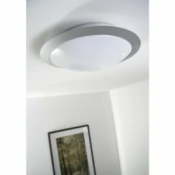 Plafonnier Trio 6265 LED Titane, Blanc, 1 lumière